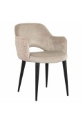 RICHMOND krzesło GIOVANNA beżowy welur / trendy róż - Richmond Interiors